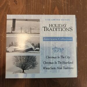 Vtg 1999 Holiday Traditions Americana Collection 3 CD Limited Edition Set